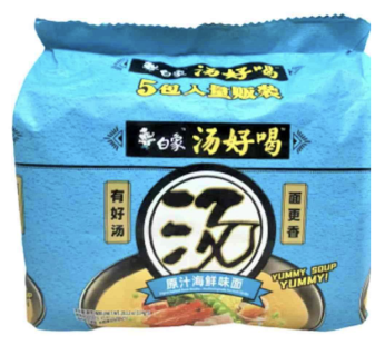 白象原汁海鲜味面(五连包)